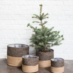 Accent Decor Jute Basket 10"