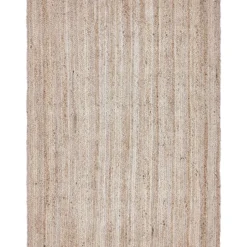 Unique Loom DECOR Veranda Jute Rectangle Rug, Natural