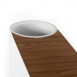 Four Hands NEW ARRIVAL Kaleb Outdoor Bench W/ Planter