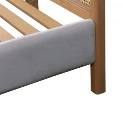 Tov FURNITURE Kabani Bed, Grey 11 Tov FURNITURE Kabani Bed, Grey