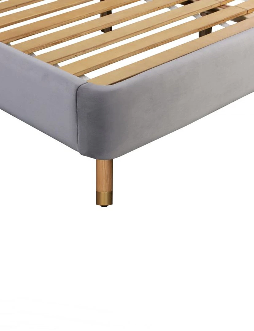Tov FURNITURE Kabani Bed, Grey 6 Tov FURNITURE Kabani Bed, Grey