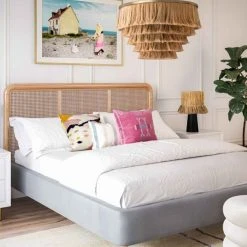 Tov FURNITURE Kabani Bed, Grey 13 Tov FURNITURE Kabani Bed, Grey