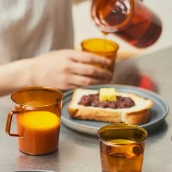 Kinto Cast Amber Glass 180ml NEW ARRIVAL