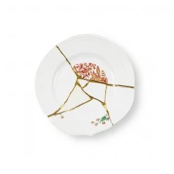 Seletti Kintsugi Dinner Plate, Red