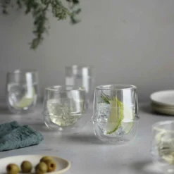 KITCHEN Kinto Kronos Double Wall Coffee Cup 250ml / 8oz