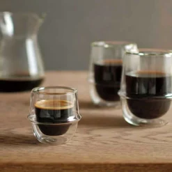 KITCHEN Kinto Kronos Double Wall Coffee Cup 250ml / 8oz
