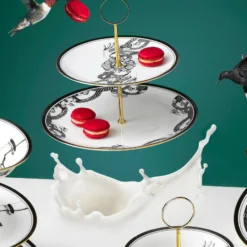 Lauren Dickinson Clarke The Divineness Of Time 2-Tier Cake Stand 7 Lauren Dickinson Clarke The Divineness Of Time 2-Tier Cake Stand