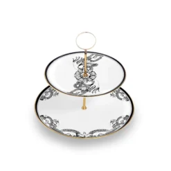 Lauren Dickinson Clarke The Divineness Of Time 2-Tier Cake Stand
