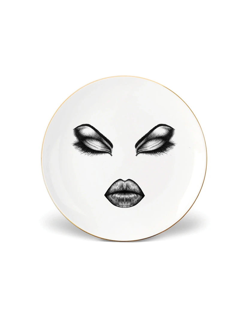 Lauren Dickinson Clarke KITCHEN The Prima Donna Side Plate 1 Lauren Dickinson Clarke KITCHEN The Prima Donna Side Plate