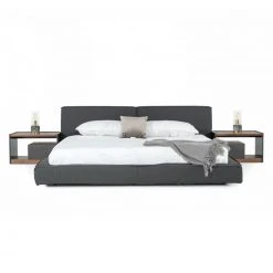 VIG FURNITURE Hannah Leather Bed