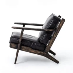 Four Hands FURNITURE Brandon Leather Lounge Chair