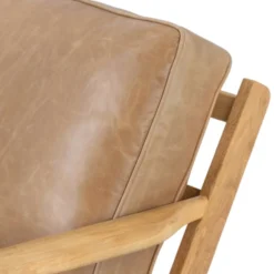 Four Hands FURNITURE Brandon Leather Lounge Chair