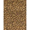 Unique Loom Jungle Rectangle Rug, Light Brown DECOR