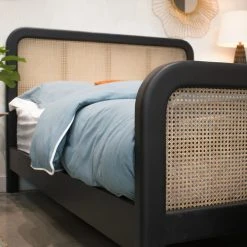 LH Imports Caroline Oval Bed FURNITURE