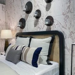 LH Imports Caroline Oval Bed FURNITURE