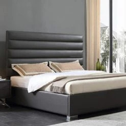 VIG Libra Leatherette Bed