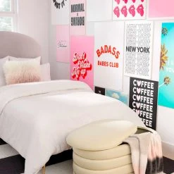 Tov Liana Velvet Storage Bench