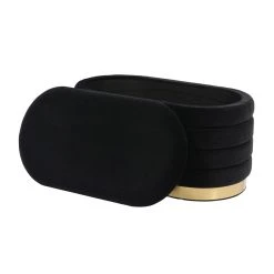Tov Liana Velvet Storage Bench