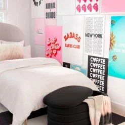 Tov Liana Velvet Storage Bench