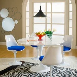 Modway Lily White Dining Chair