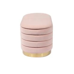 Tov Liana Velvet Storage Bench