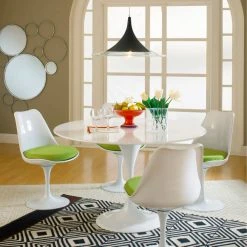 Modway Lily White Dining Chair