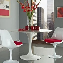 Modway Lily White Dining Chair