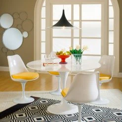 Modway Lily White Dining Chair