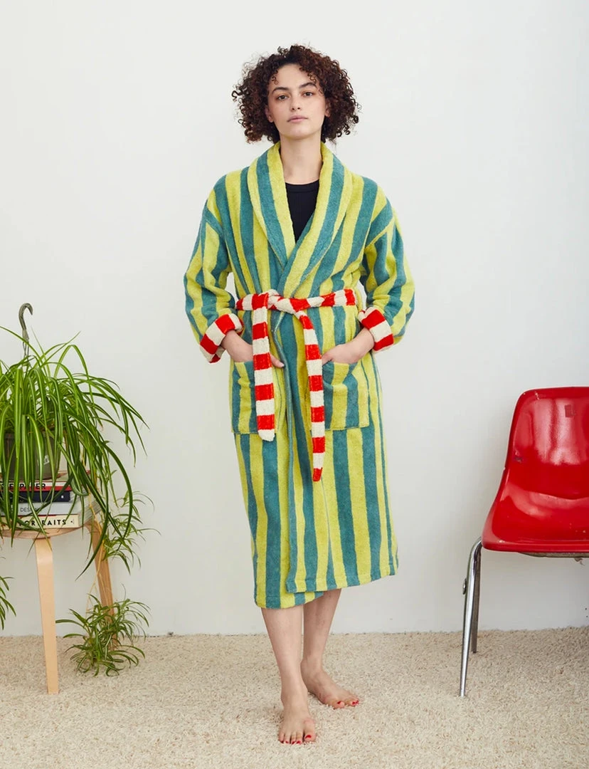 Dusen Dusen Lime Bathrobe 6 Dusen Dusen Lime Bathrobe