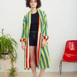 Dusen Dusen Lime Bathrobe 11 Dusen Dusen Lime Bathrobe