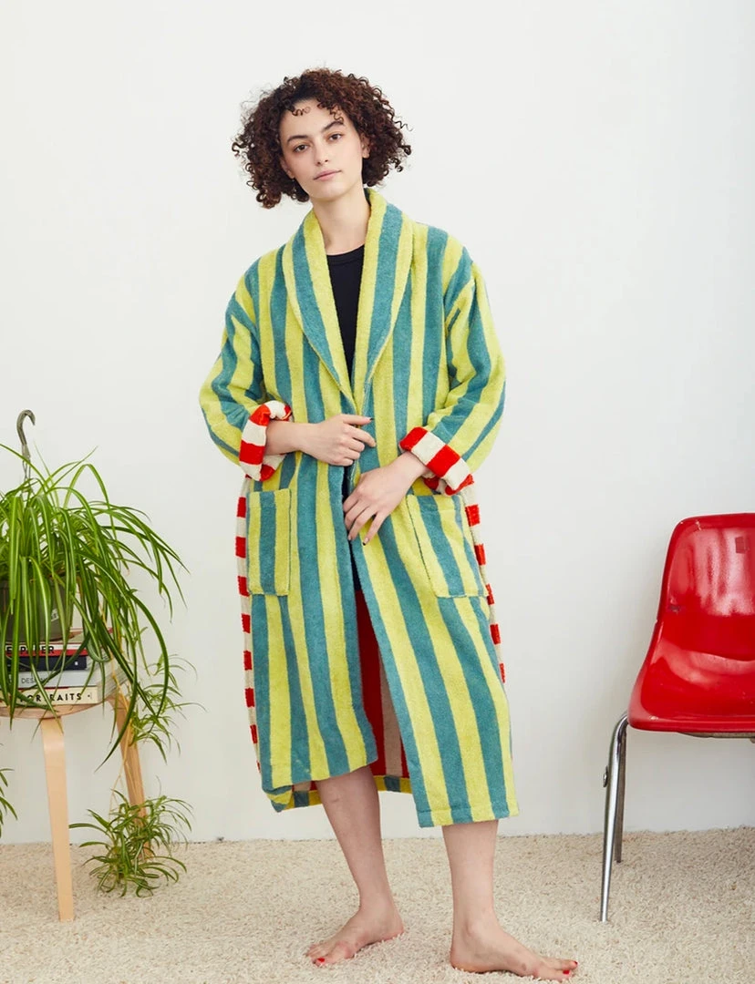 Dusen Dusen Lime Bathrobe 7 Dusen Dusen Lime Bathrobe