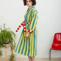 Dusen Dusen Lime Bathrobe