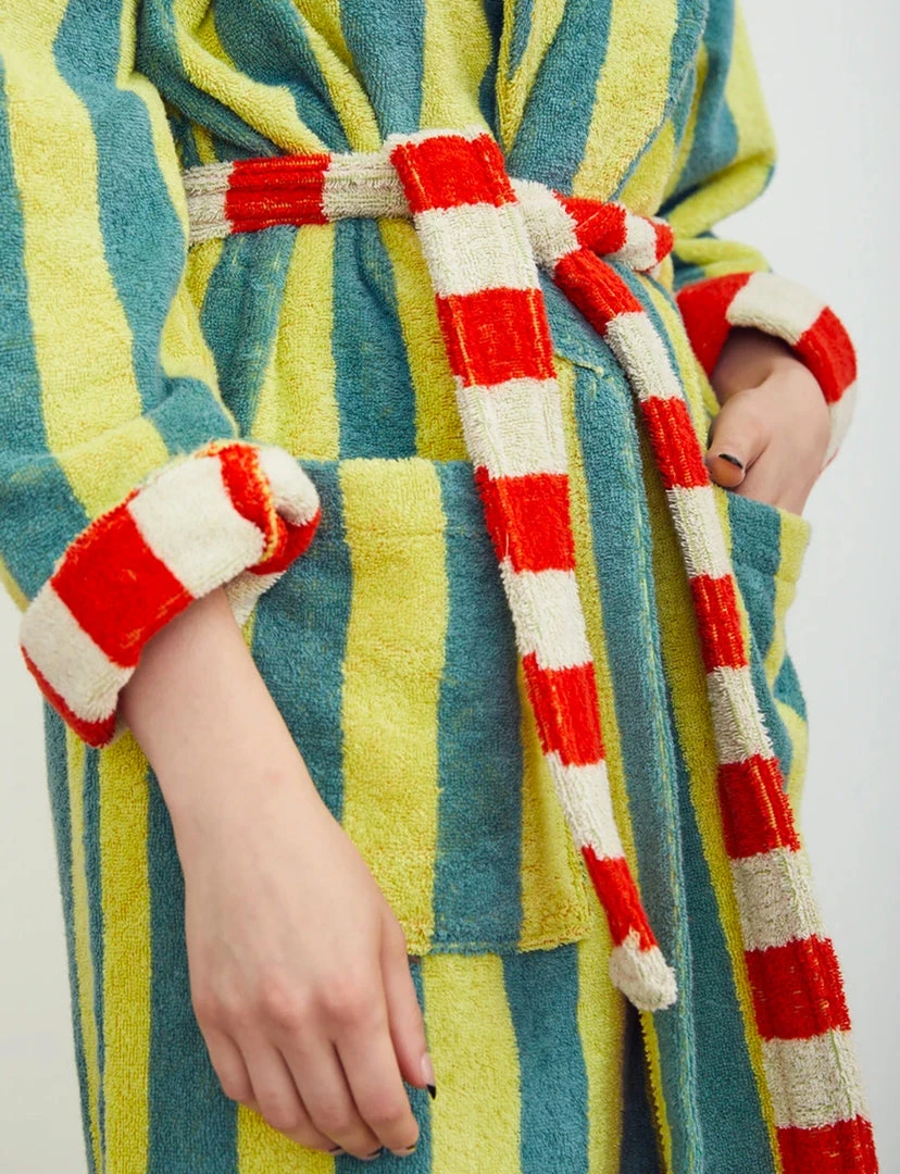 Dusen Dusen Lime Bathrobe 3 Dusen Dusen Lime Bathrobe