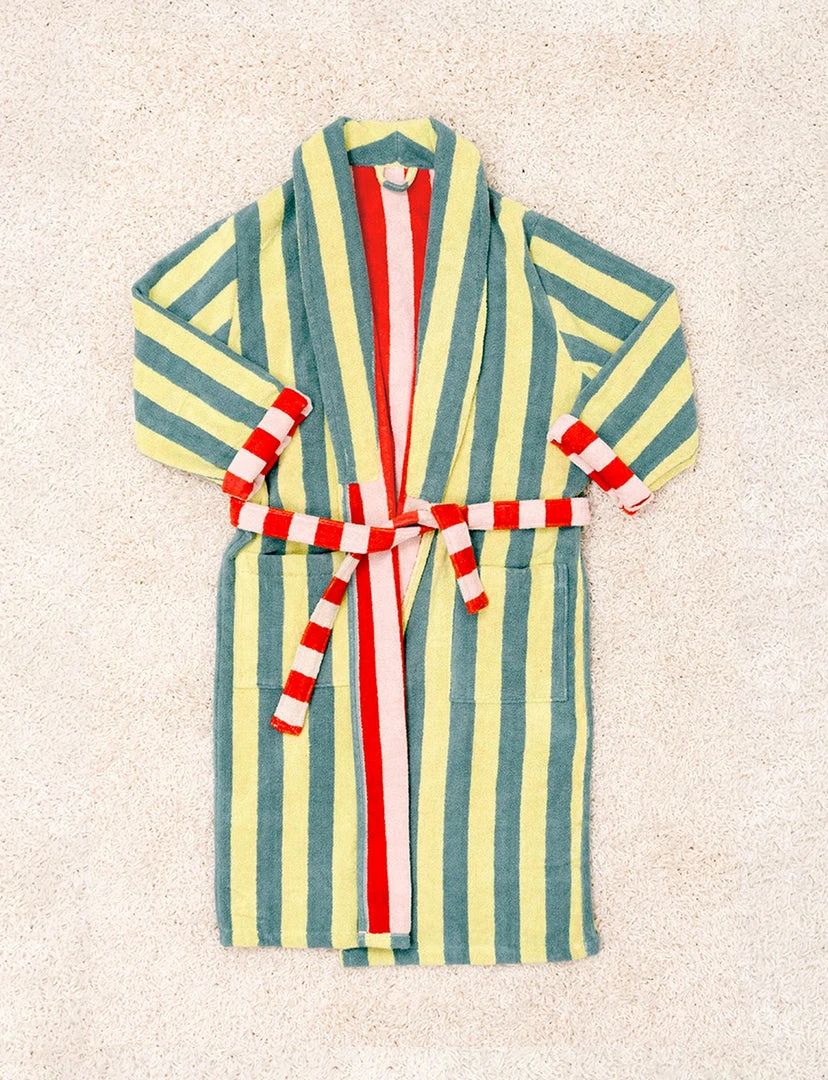 Dusen Dusen Lime Bathrobe 1 Dusen Dusen Lime Bathrobe