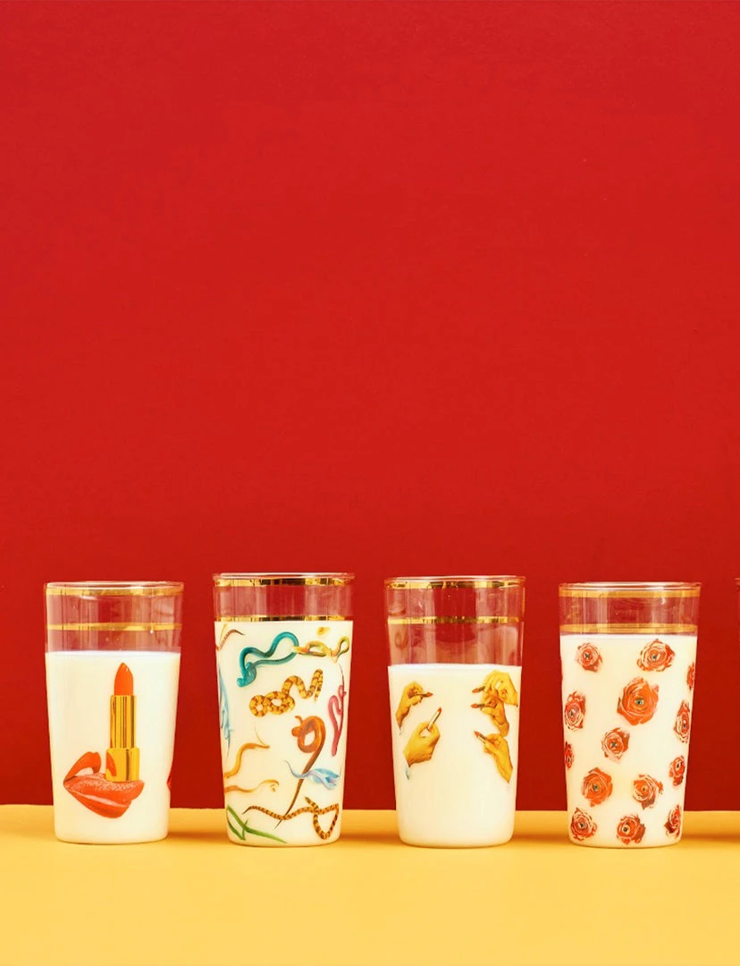 Seletti Toiletpaper Glass, Tongue 4 Seletti Toiletpaper Glass, Tongue