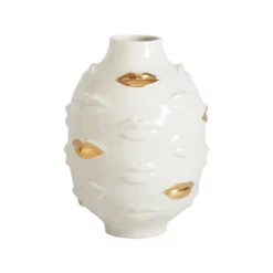 Jonathan Adler Gilded Gala Round Vase