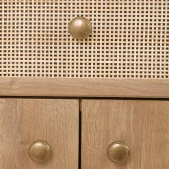 Npd FURNITURE Louise Rattan Cabinet 20 Npd FURNITURE Louise Rattan Cabinet
