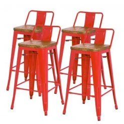 Npd Meta Low Back Bar Stool (set Of 4) 19 Npd Meta Low Back Bar Stool (set Of 4)