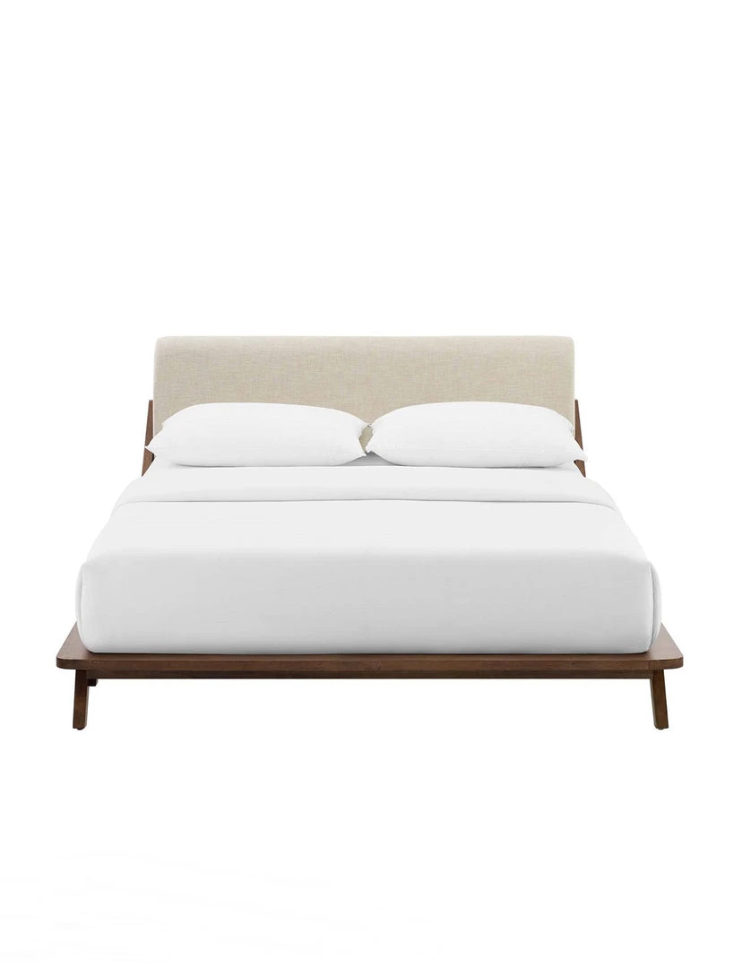 Modway FURNITURE Luna Walnut Bed 1 Modway FURNITURE Luna Walnut Bed