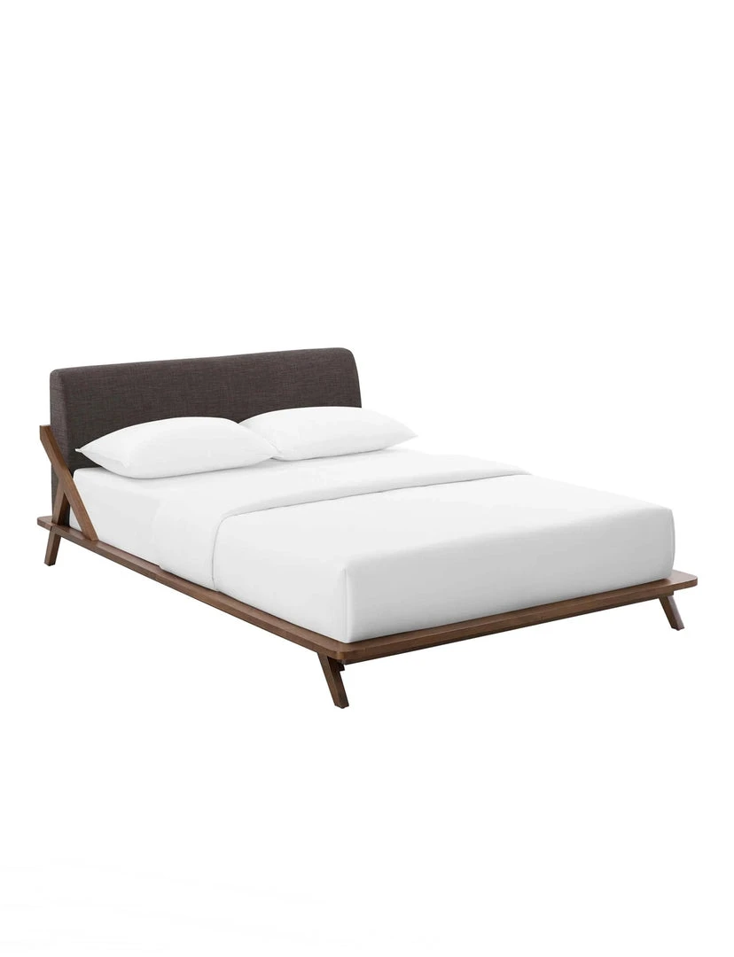 Modway FURNITURE Luna Walnut Bed 18 Modway FURNITURE Luna Walnut Bed