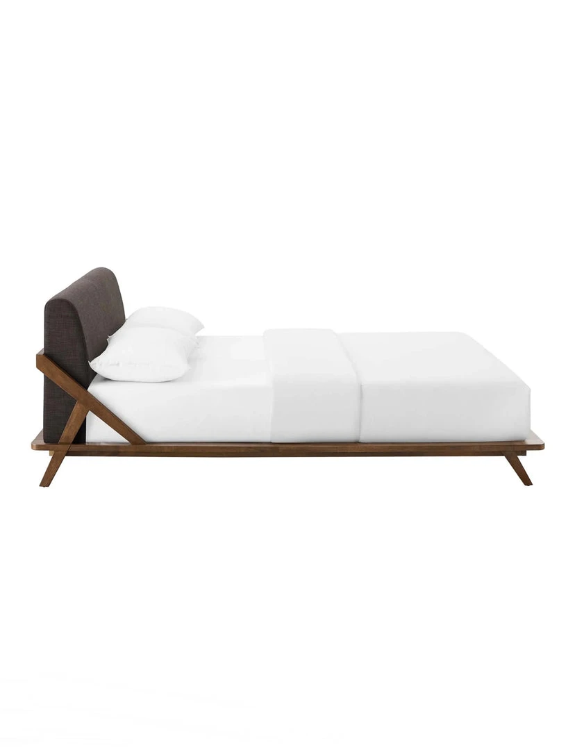 Modway FURNITURE Luna Walnut Bed 20 Modway FURNITURE Luna Walnut Bed