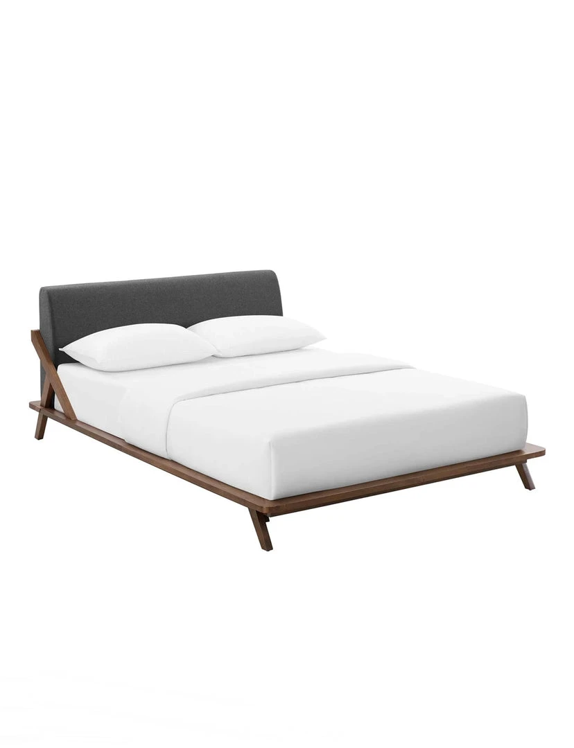 Modway FURNITURE Luna Walnut Bed 38 Modway FURNITURE Luna Walnut Bed