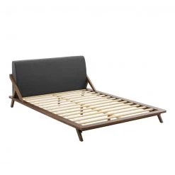 Modway FURNITURE Luna Walnut Bed 79 Modway FURNITURE Luna Walnut Bed