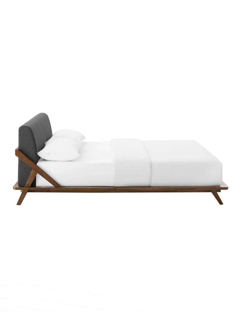 Modway FURNITURE Luna Walnut Bed 40 Modway FURNITURE Luna Walnut Bed