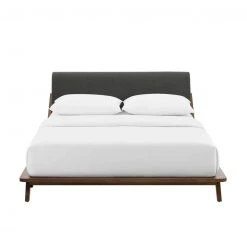 Modway FURNITURE Luna Walnut Bed 77 Modway FURNITURE Luna Walnut Bed