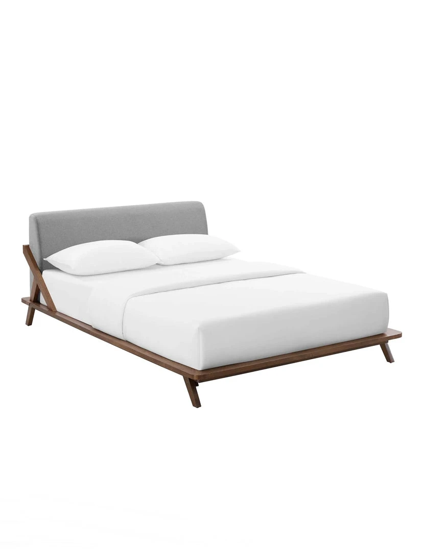 Modway FURNITURE Luna Walnut Bed 23 Modway FURNITURE Luna Walnut Bed