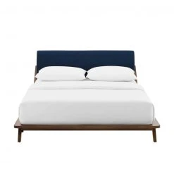 Modway FURNITURE Luna Walnut Bed 52 Modway FURNITURE Luna Walnut Bed