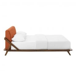 Modway FURNITURE Luna Walnut Bed 50 Modway FURNITURE Luna Walnut Bed