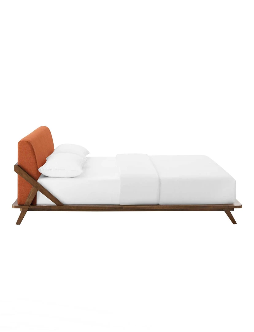 Modway FURNITURE Luna Walnut Bed 10 Modway FURNITURE Luna Walnut Bed