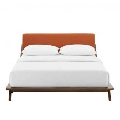 Modway FURNITURE Luna Walnut Bed 47 Modway FURNITURE Luna Walnut Bed